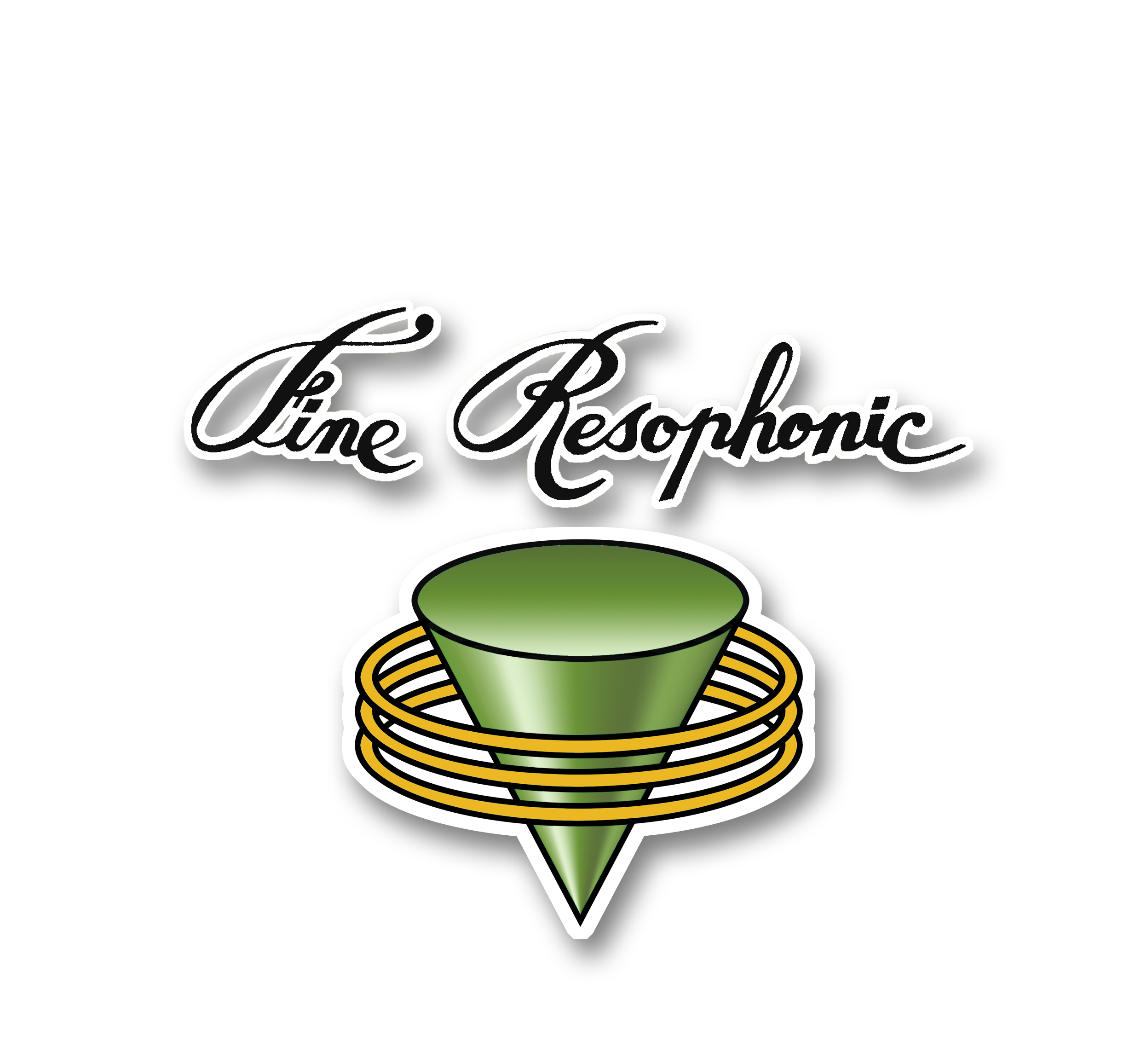 A logo of a fine resophonic company

Description automatically generated